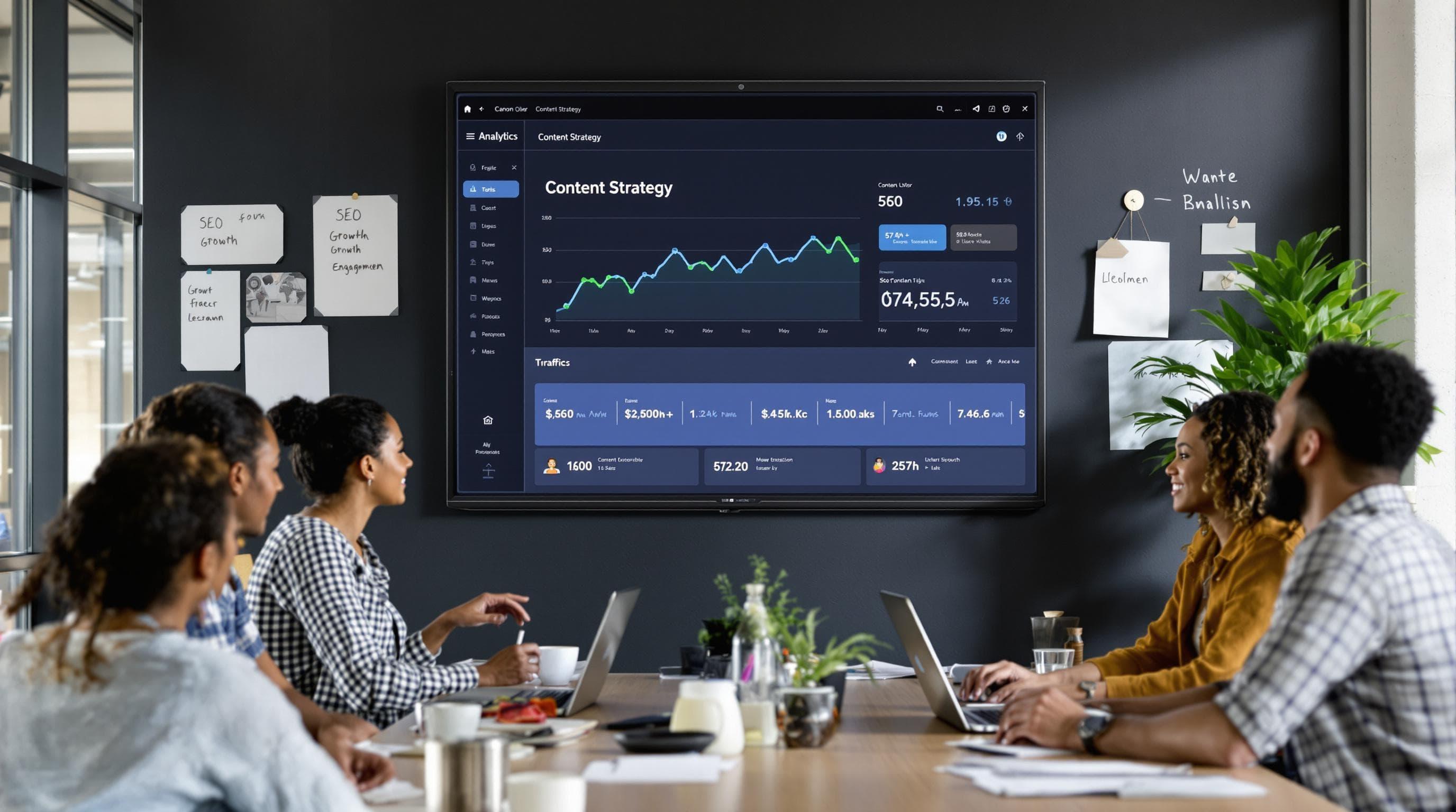 SEO Content Writing at work