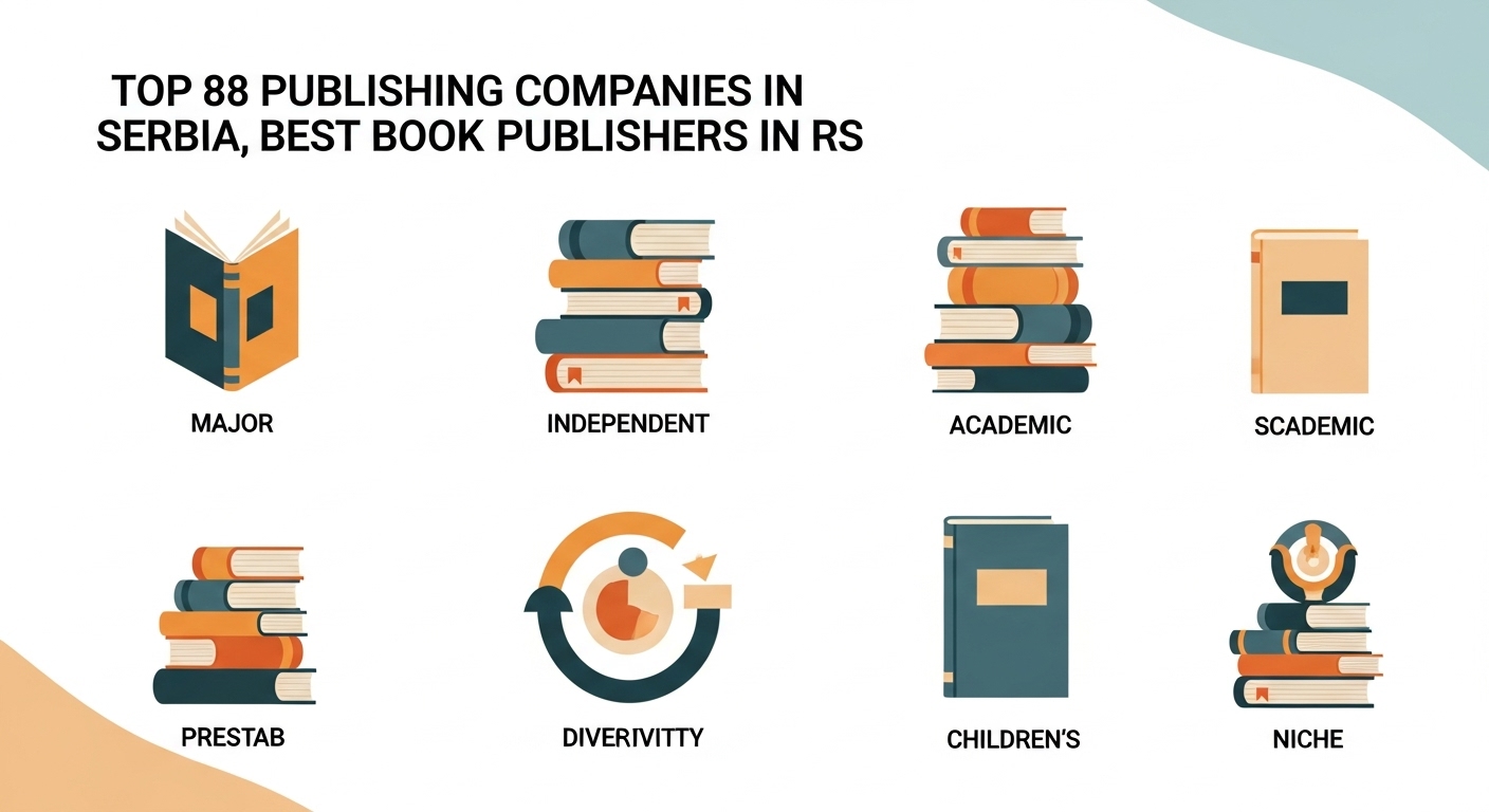 Top Book Publishing Companies in Serbia , Best Book Publishers in RS (2025)