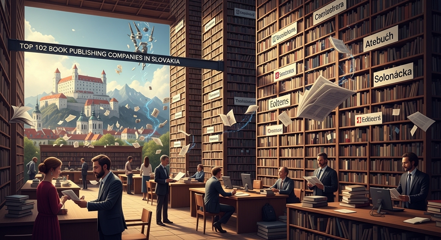 Top Book Publishing Companies in Slovakia , Best Book Publishers in SK (2025)