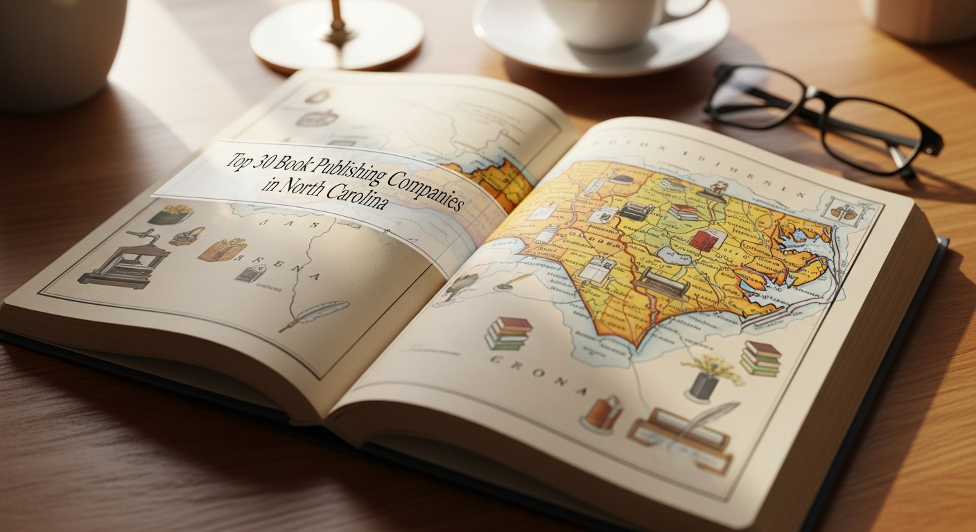 Top Book Publishing Companies in North Carolina 2025