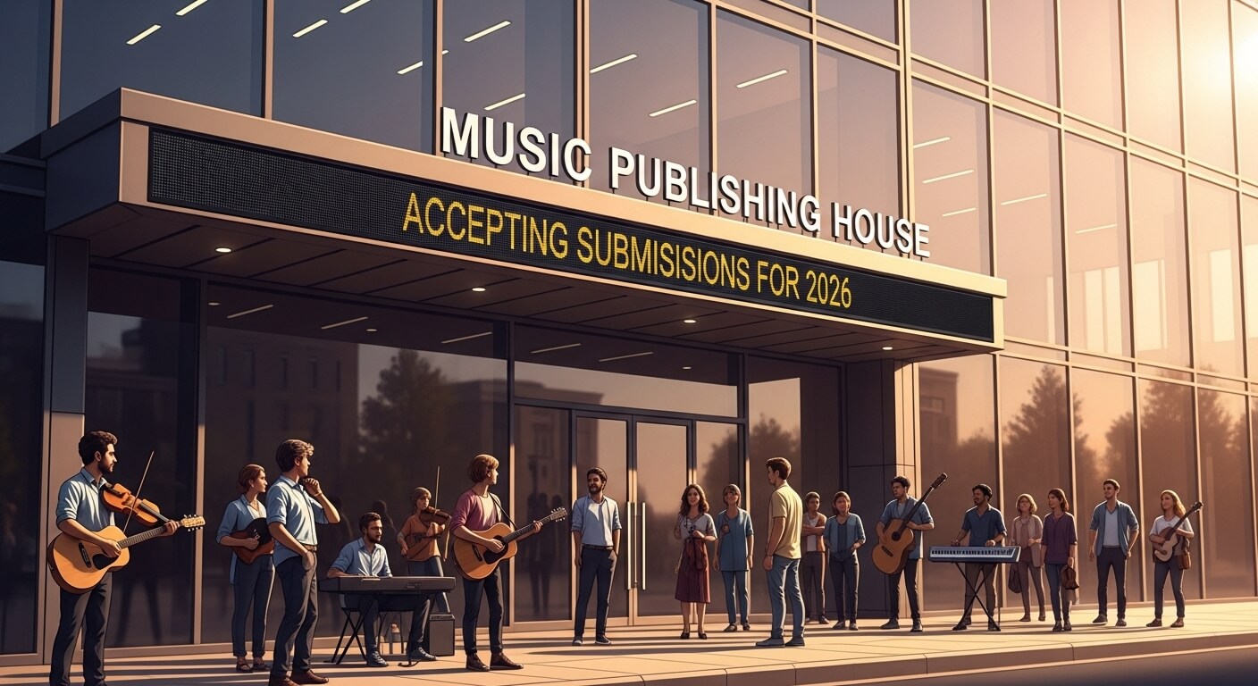 Music Publishing Companies Accepting Submissions in 2026
