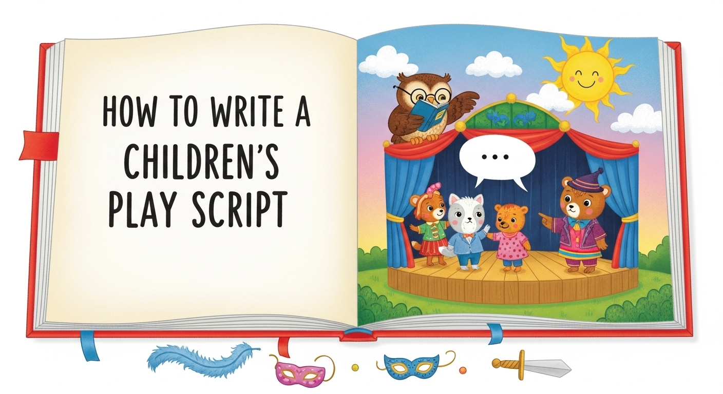 [how to write a children's play script