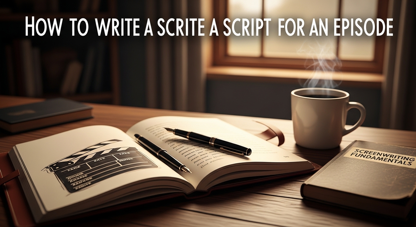 how to write a script for episode