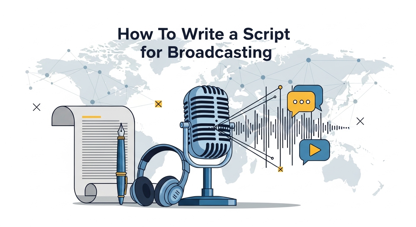 How To Write a Script for Broadcasting