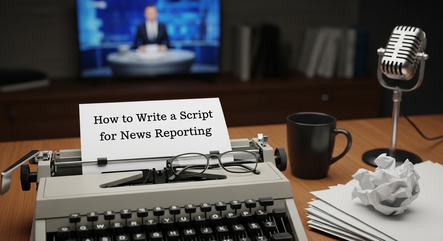 How to Write a Script for News Reporting