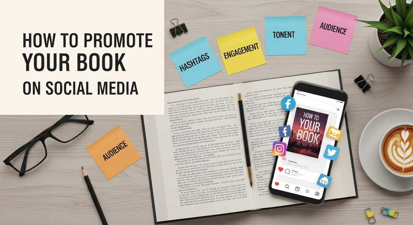 how to promote a book on social media