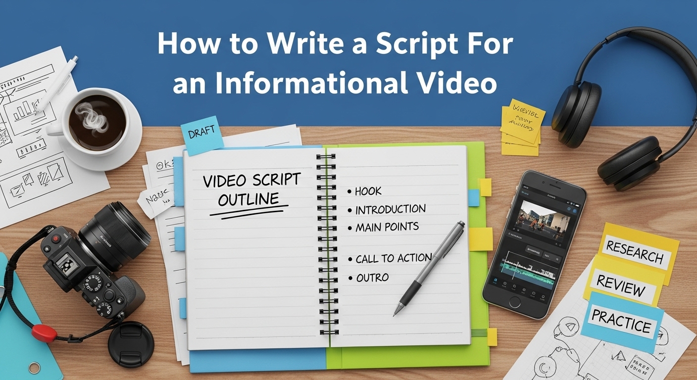 How to Write a Script For an Informational Video