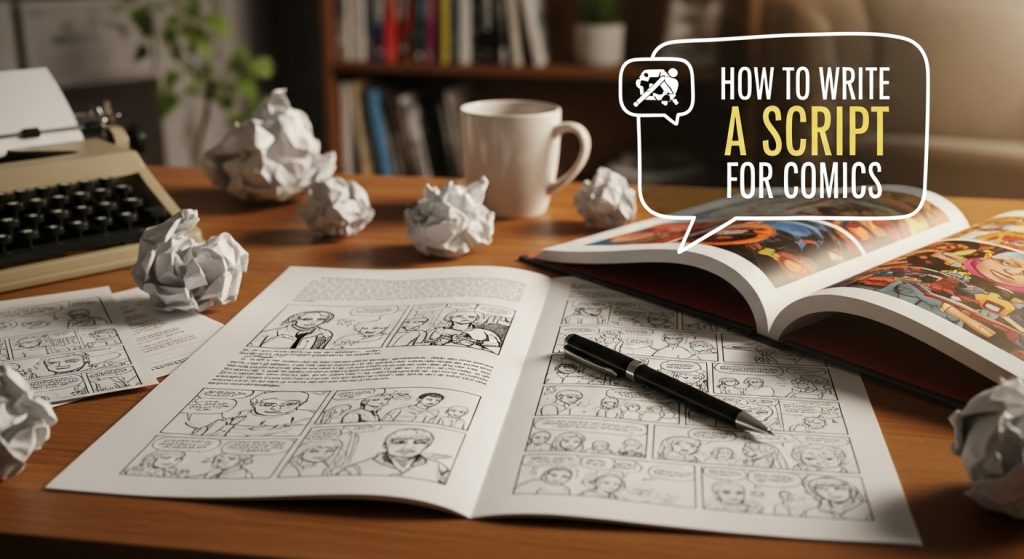 How to Write a Script For Comics - Vox Ghostwriting