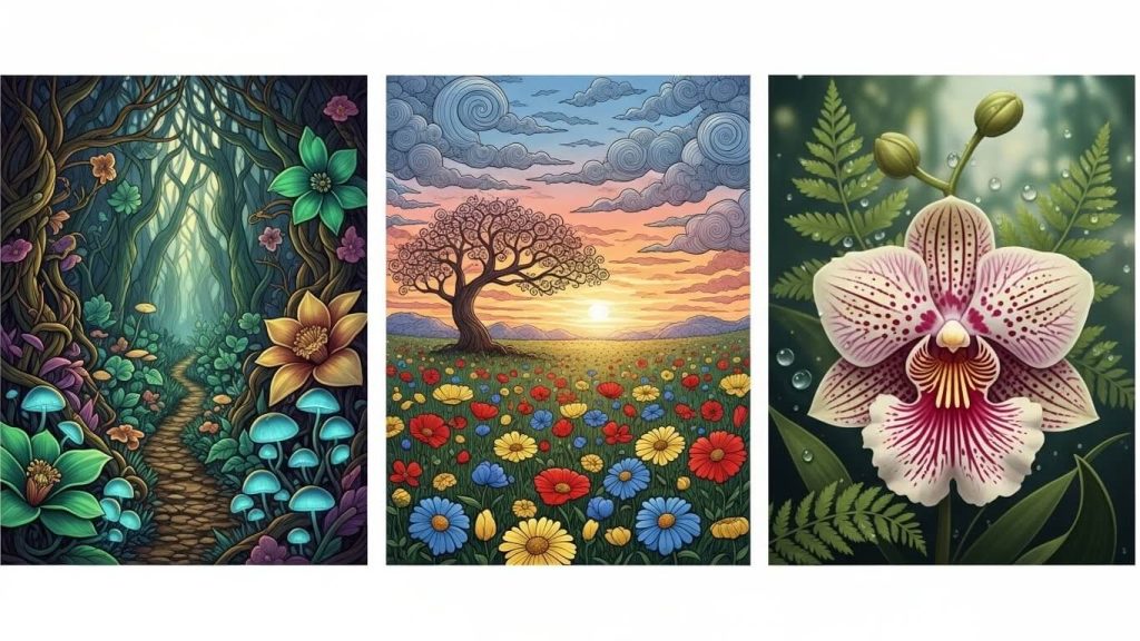 Floral and Nature Motifs