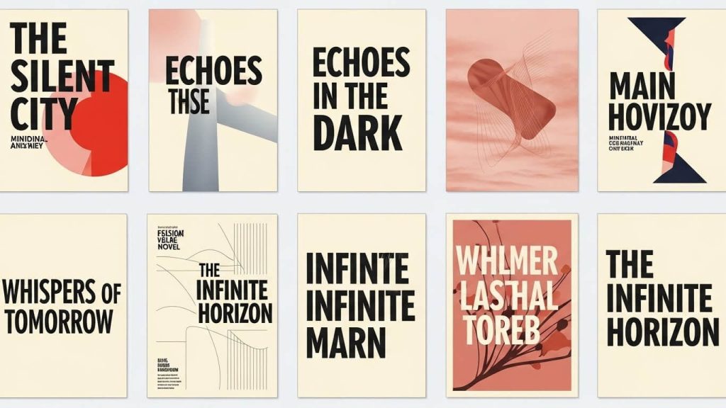 Minimalist Layouts with Bold Typography