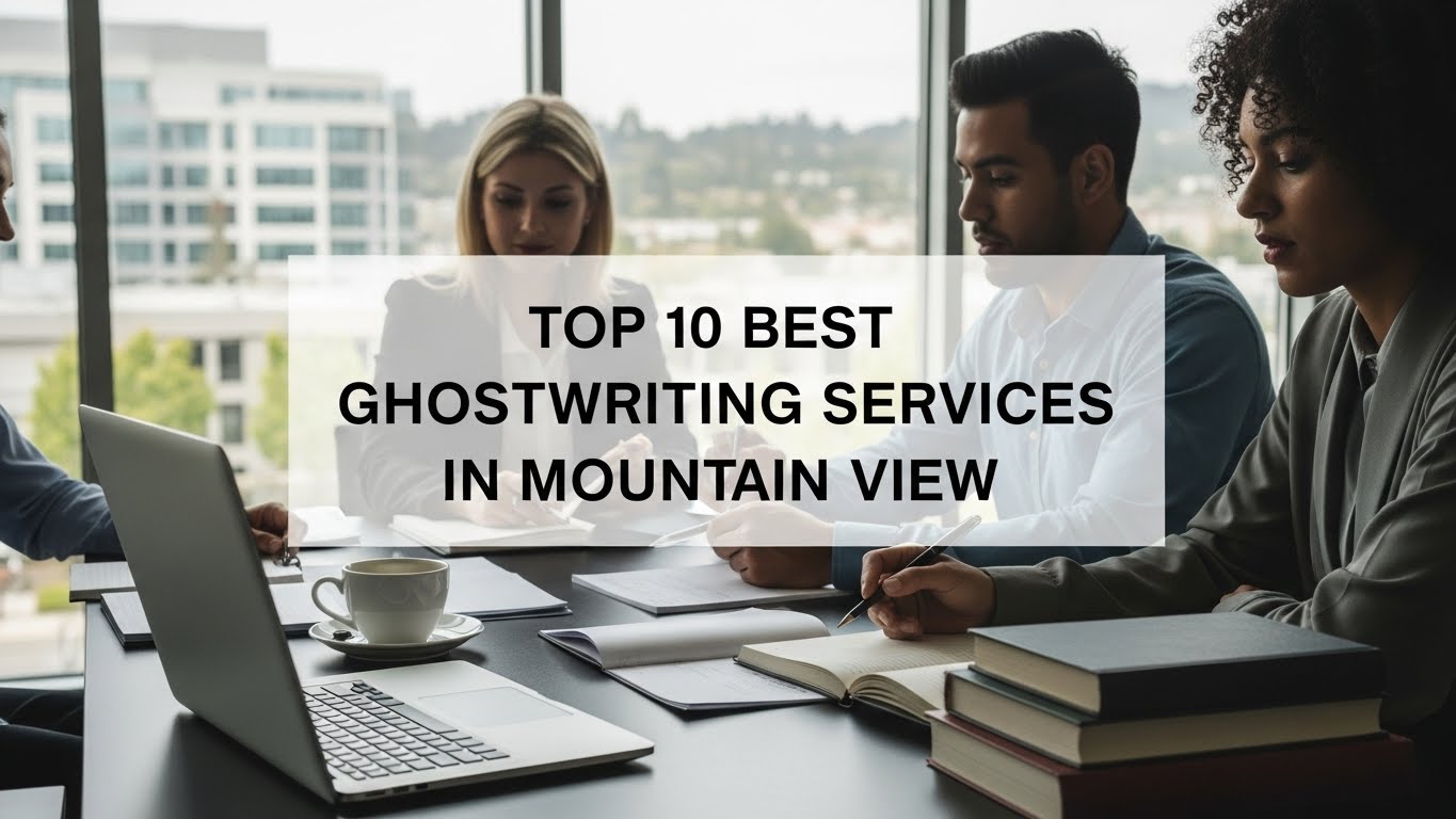 Top 10 Best Ghostwriting Services in Mountain View