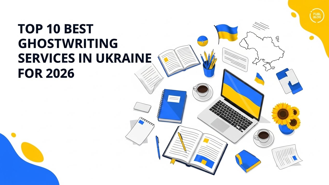 Top 10 Best Ghostwriting Services in Ukraine for 2026
