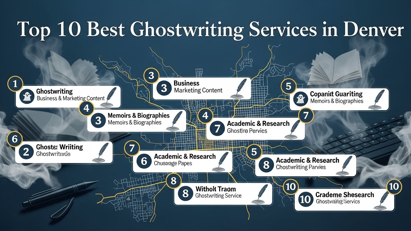 Top 10 Best Ghostwriting Services in Denver for 2026