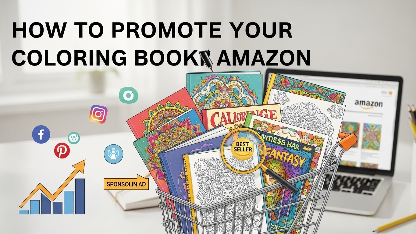 How To Promote Coloring Book on Amazon
