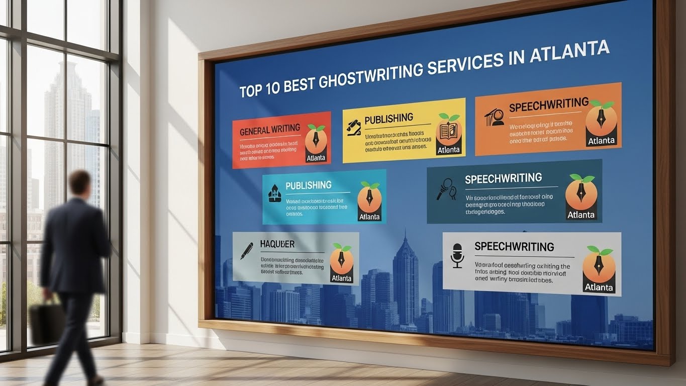 Top 10 Best Ghostwriting Services in Atlanta for 2026