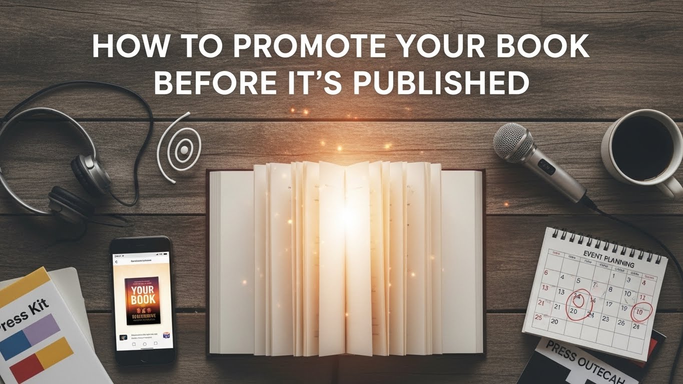 How to Promote Your Book Before it's Published