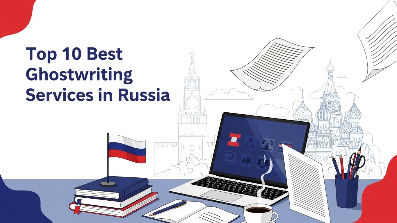 Top 10 Best Ghostwriting Services in Russia for 2026