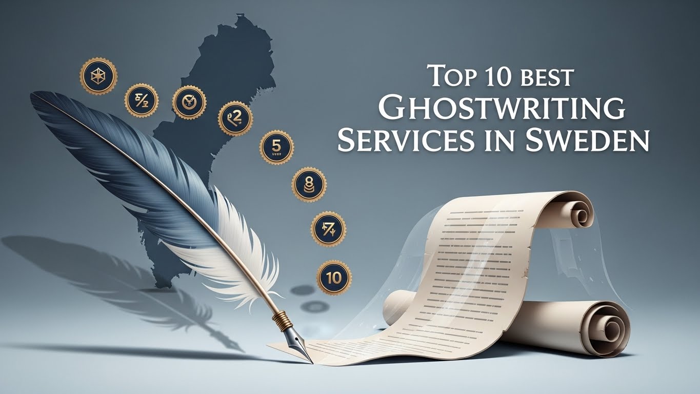 Top 10 Best Ghostwriting Services in Sweden for 2026