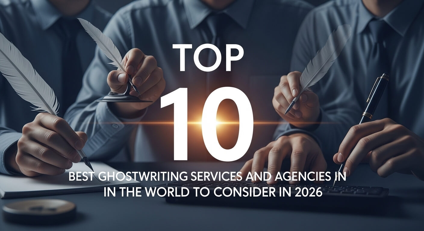 Top 10 Best Ghostwriting Services and Agencies in the World to Consider in 2026