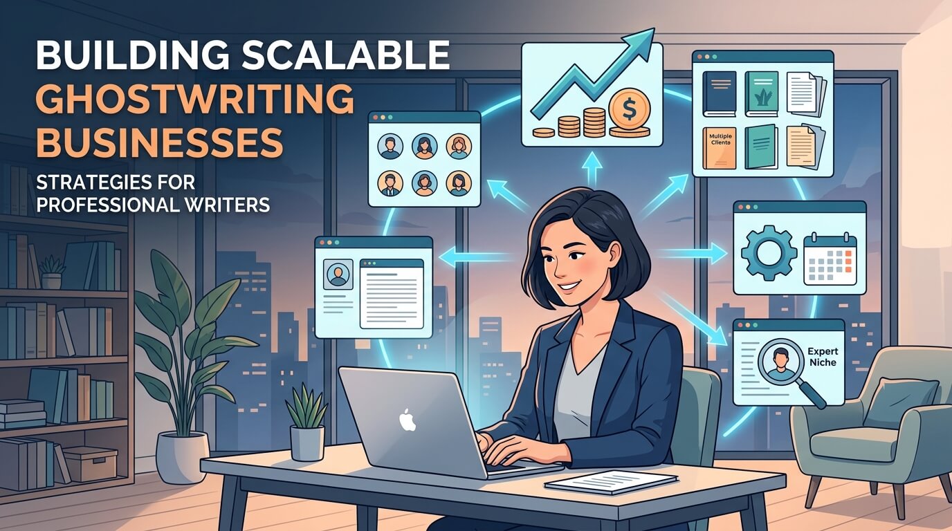 How Professional Ghostwriters Build Scalable Writing Businesses