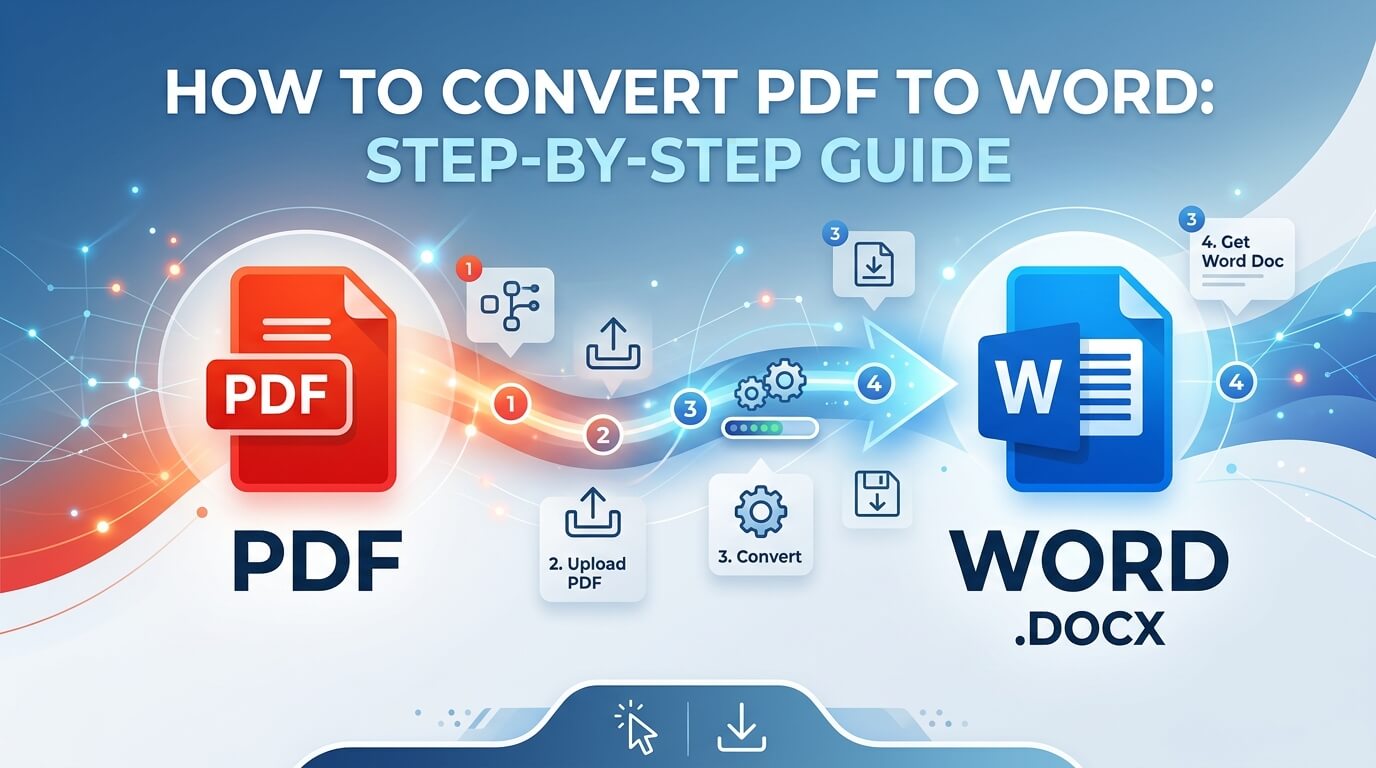 How to Convert PDF to Word Step-by-Step Guide